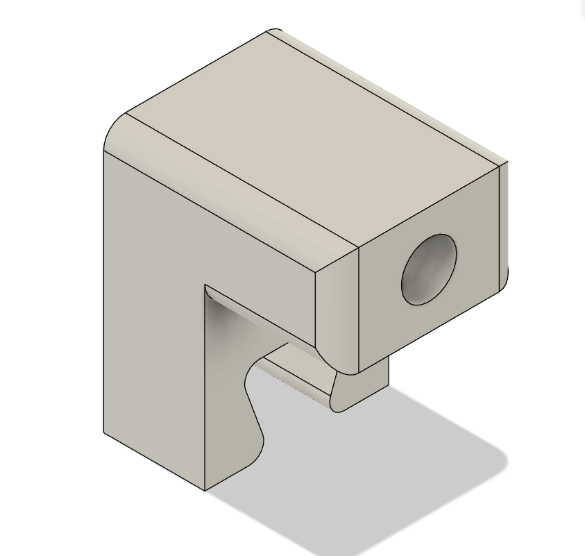1x3 Cap wall Bracket