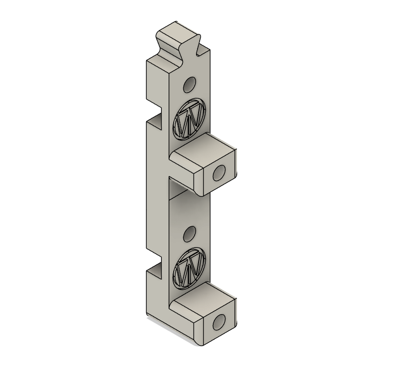 1x3 Single Body and Shoe Wall Bracket