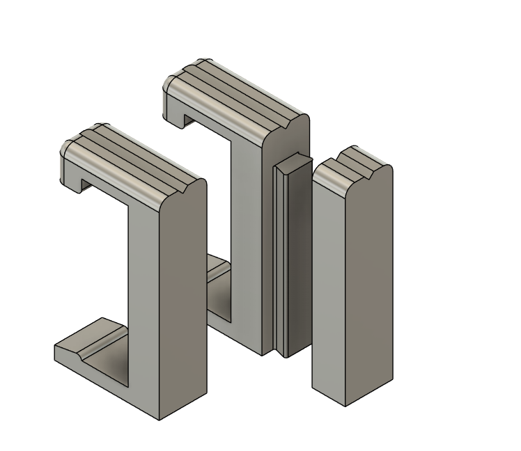 Accessory Bracket - Clip - Set v1