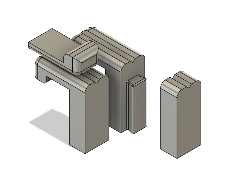 Accessory Bracket - Hook - Set v1